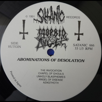 MORBID ANGEL Abominations Of Desolation LP [VINYL 12